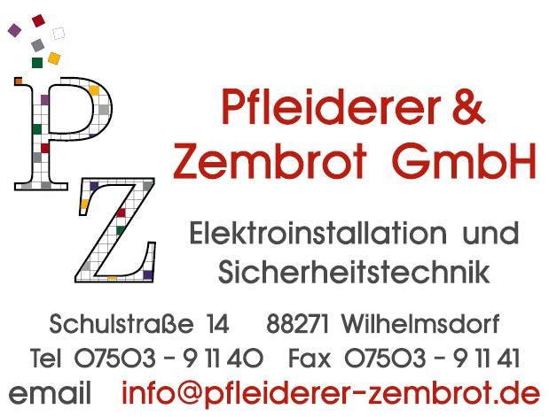 Pfleiderer und Zembrot GmbH Logo